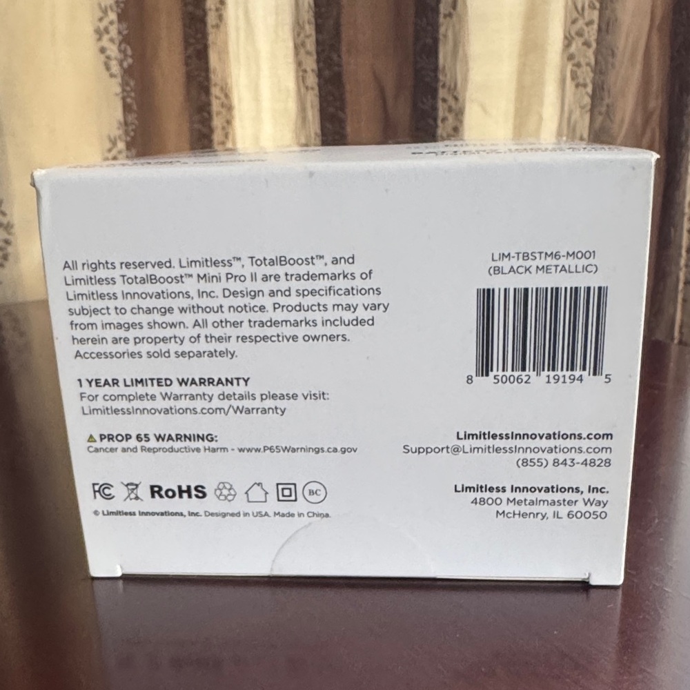 🔋 Limitless TotalBoost™ Mini Pro II Portable Power Bank – NEW in Sealed Box - Picture 4 of 4